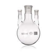 Bình cầu tròn ba cổ có nhám 29/32 và 14/23 1000ml Simax